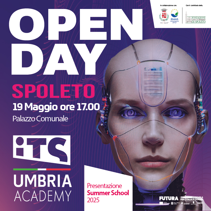 ITS Umbria Academy: Open Day a Spoleto