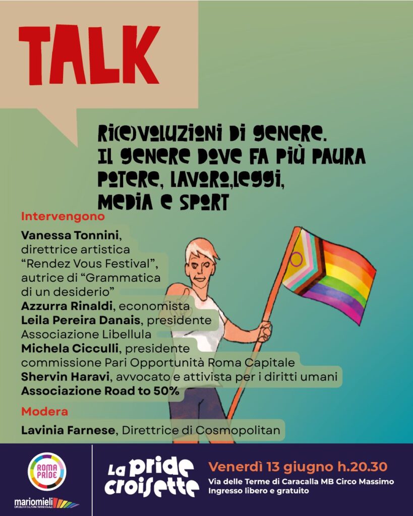 Diritti. Roma Pride, Cicculli (Sce): “Stasera dibattito alla Pride Croisette e domani in piazza per i diritti”