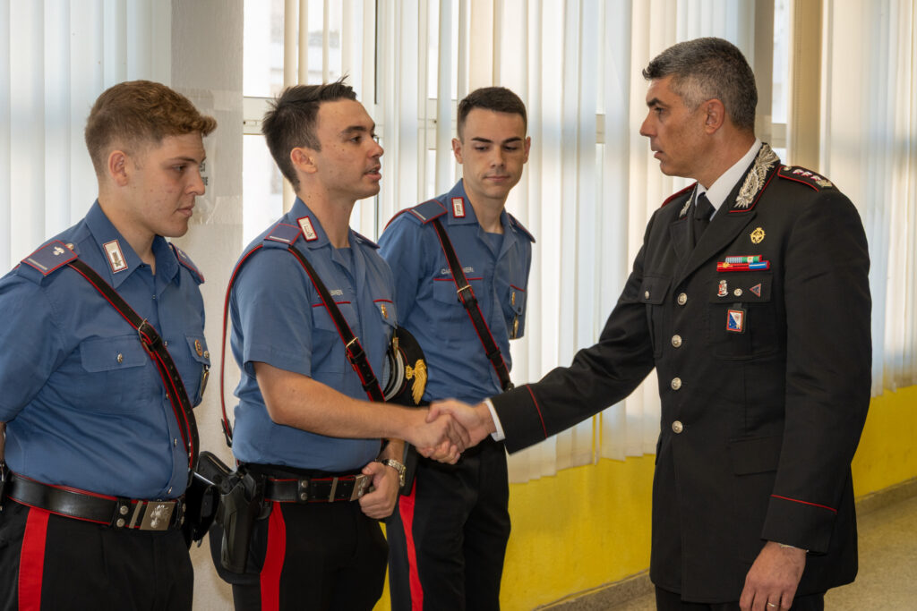 PER 750 NEO MARESCIALLI DEI CARABINIERI PARTE LA FORMAZIONE SUL TERRITORIO: 13 IN PROVINCIA DI NUORO