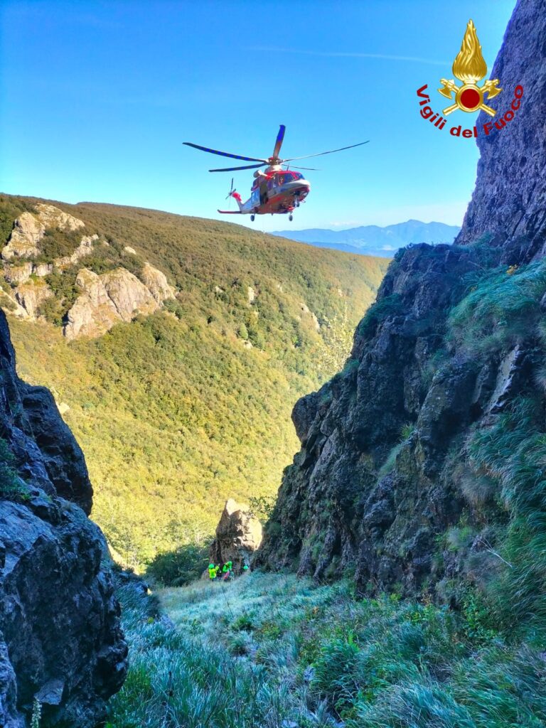 VVF Incidente in montagna