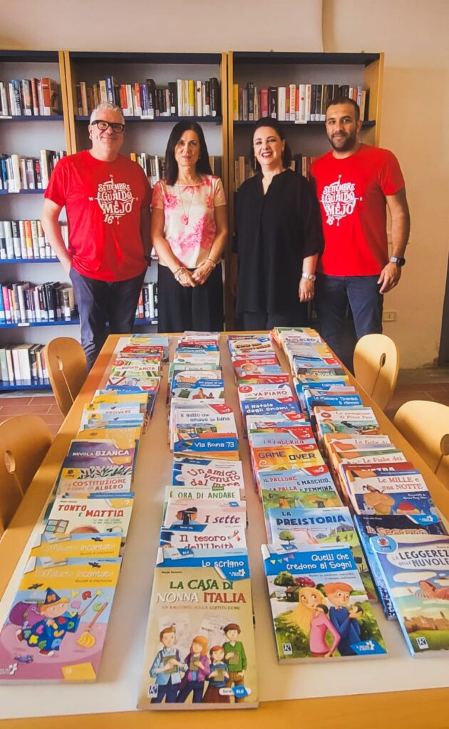 Fwd: Comunicato stampa “Settembre a Gualdo è Mejo” dona libri per la scuola alla Biblioteca Comunale