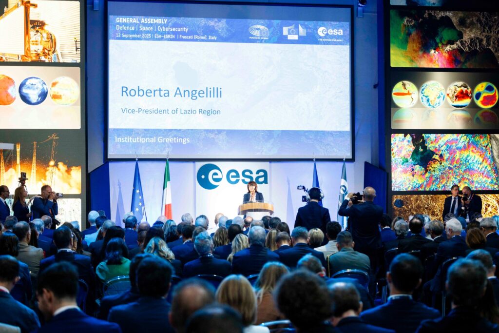 Comunicato stampa – Il Lazio hub europeo dell’Aerospazio – 12 settembre 2025