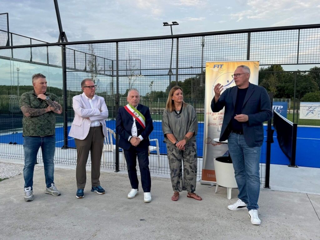 (ACON) SPORT. BORDIN A PALAZZOLO: NUOVO CAMPO PADEL INVESTIMENTO NEL FUTURO