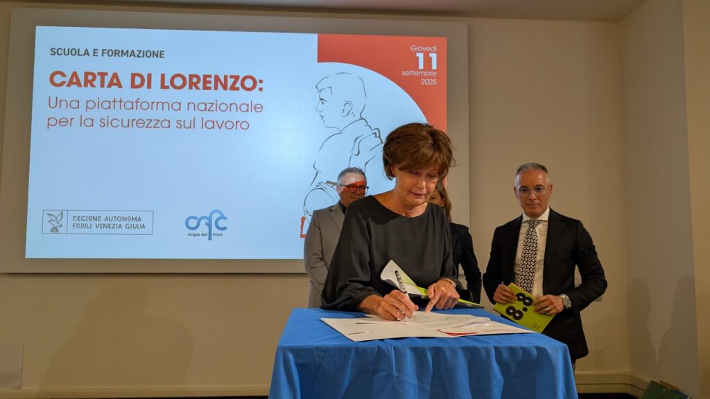 (ARC) Lavoro: Rosolen, con Cafc la sicurezza diventa cultura condivisa