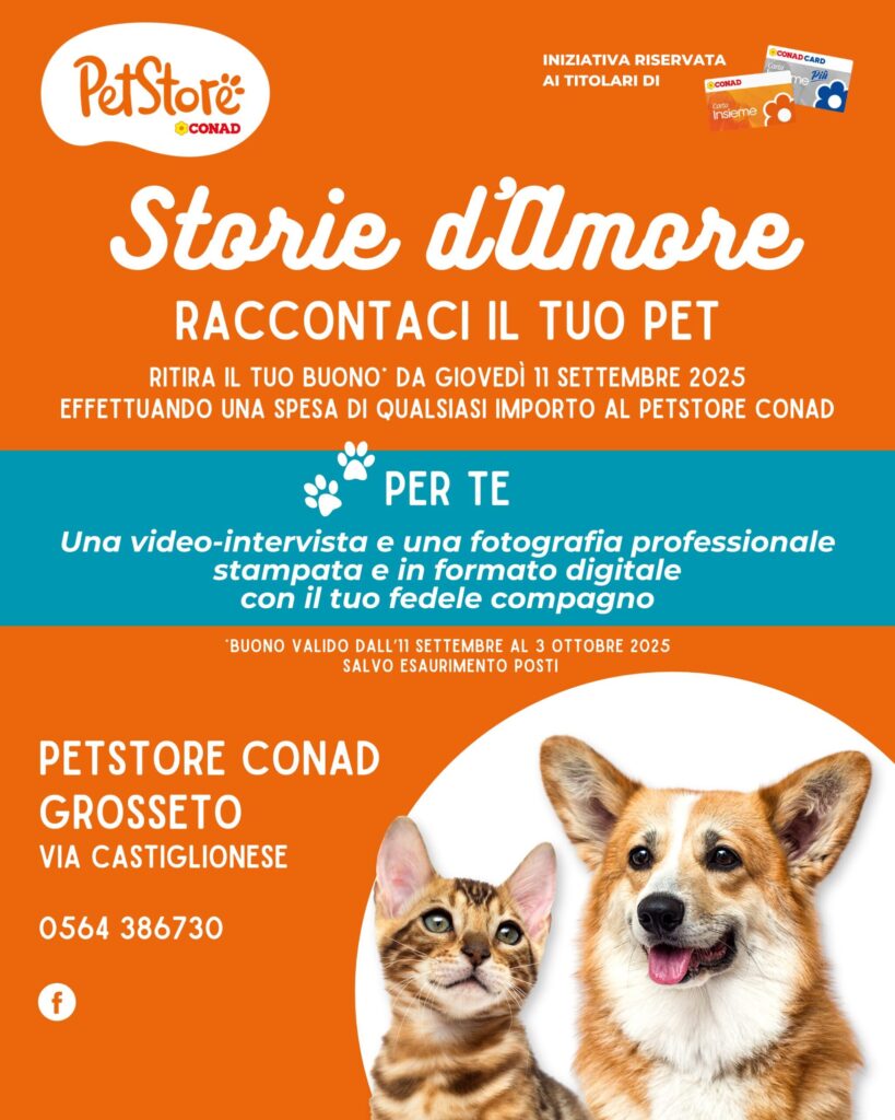 Torna Storie d’Amore: l’iniziativa del PetStore Conad che ha conquistato i cuori di padroni e animali