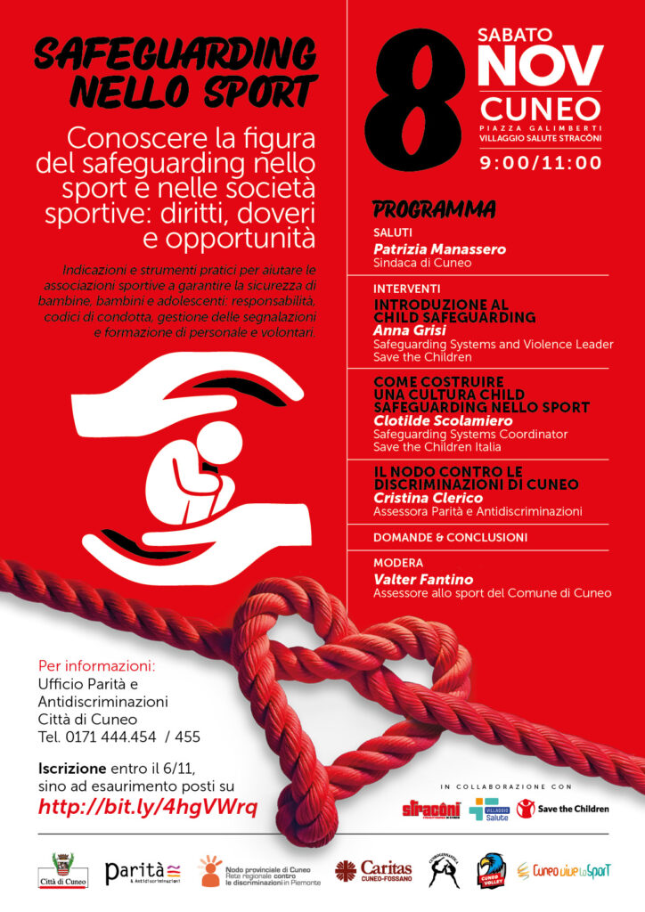 Safeguarding nello sport: cos’è e come funziona. Un convegno per scoprirlo