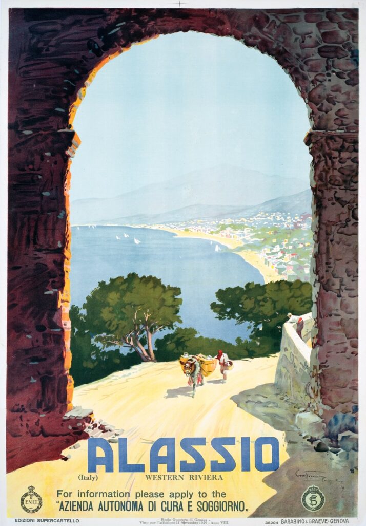 CS – Da  Alassio all’Argentina: i manifesti turistici della Collezione  Alessandro Bellenda in mostra al Museo Nazionale di Arte Decorativa di  Buenos Aires. Plauso dell’Amministrazione Comunale di Alassio