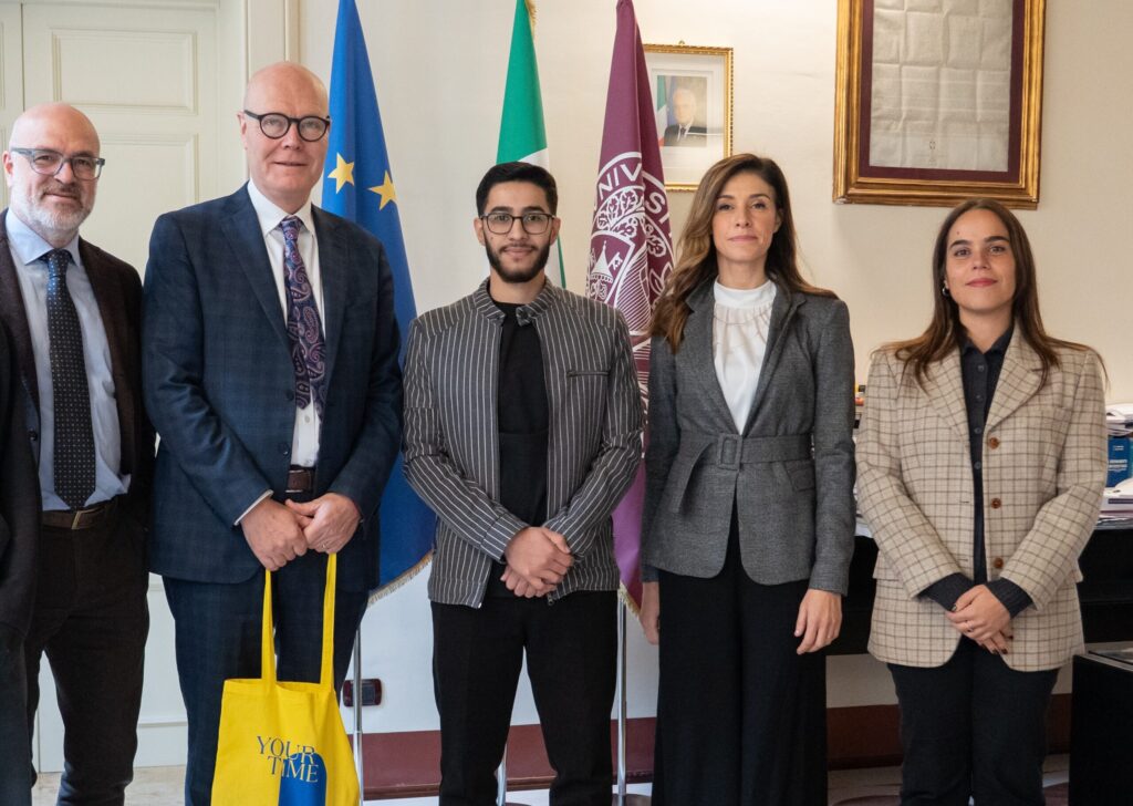 L’Università di Macerata accoglie il primo studente palestinese del programma IUPALS