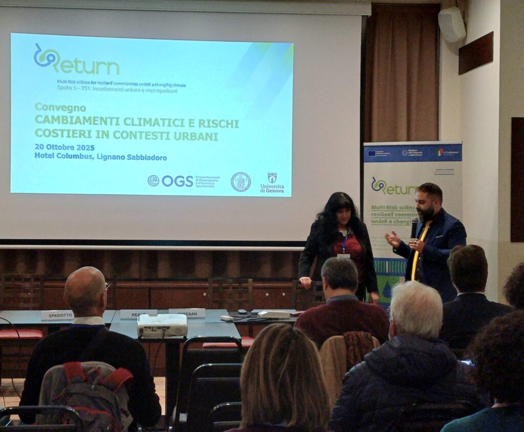 COMUNICATO STAMPA OGS | Gestione dei rischi costieri: all’evento Return si sviluppano soluzioni innovative