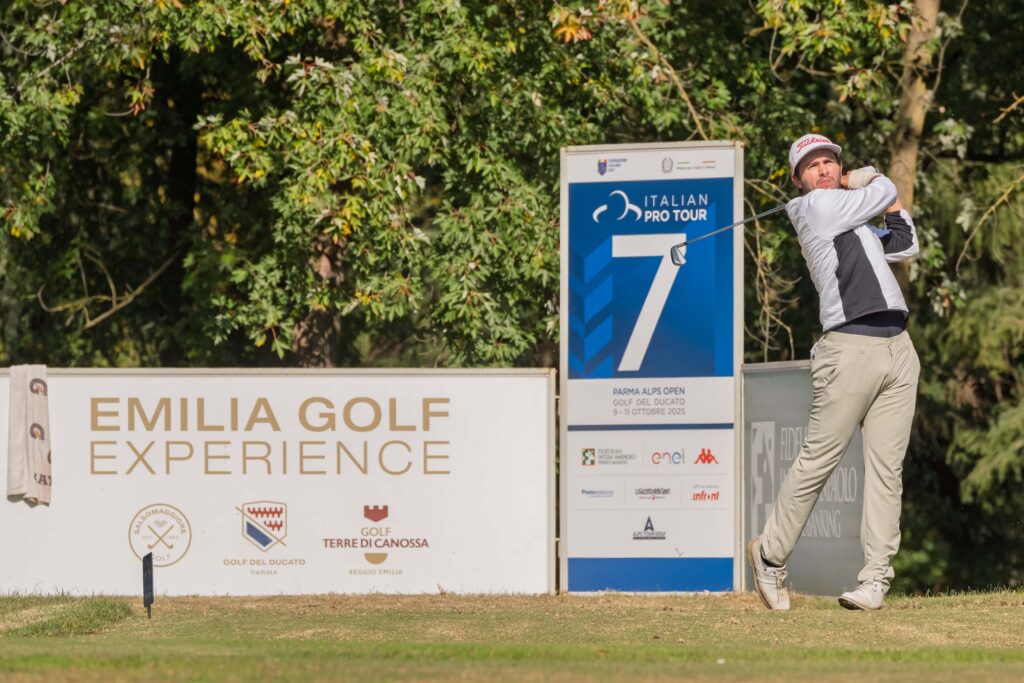GOLF – Italian Pro Tour: Vecchi Fossa, Barcos e Franquet in vetta al Parma Alps Open