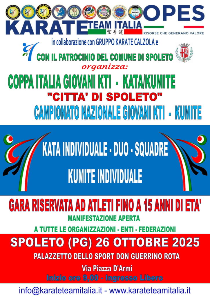 CS_Coppa italia e Campionato nazionale giovani karate