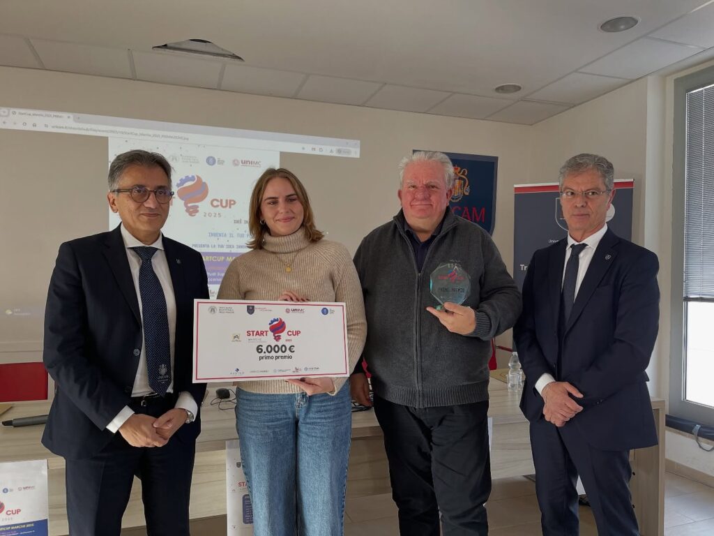 Università di Camerino – “Premiati oggi i vincitori dell’edizione 2025 di Start Cup Marche”