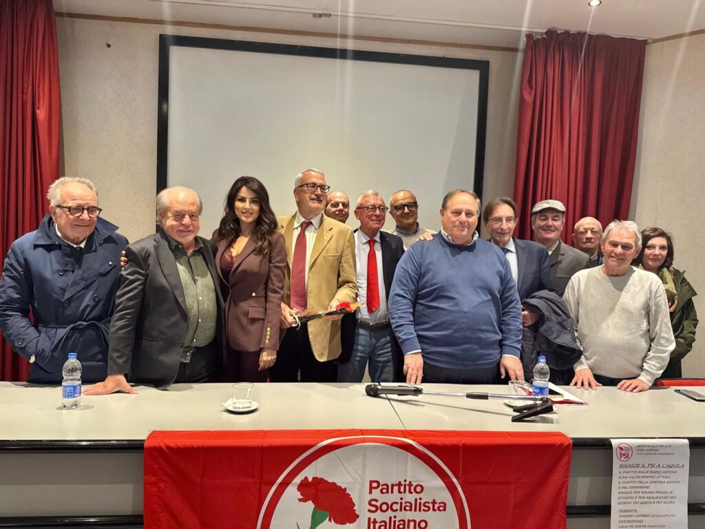 L’AQUILA – PRESENTATO IL PARTITO SOCIALISTA ITALIANO CON DE SANTIS, LABELLARTE, CRAXI