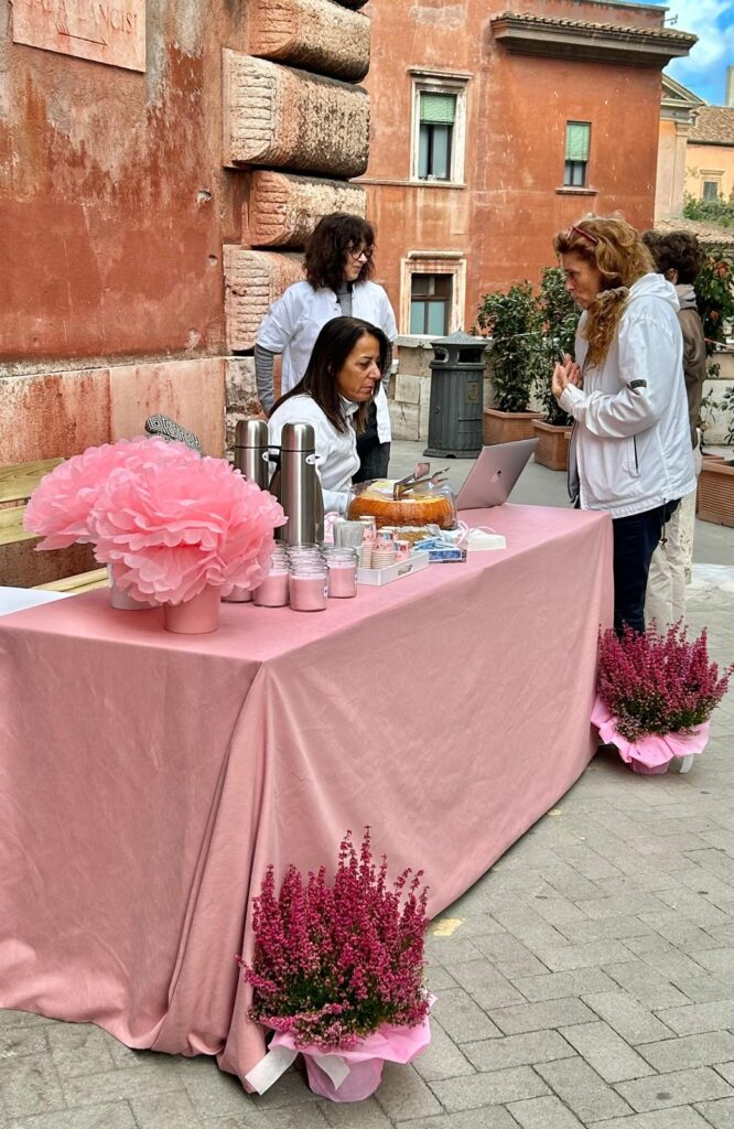 ***CAFFÈ IN ROSA: AL SANTO SPIRITO E AL SAN FILIPPO NERI LA ASL ROMA 1 DEDICA DUE GIORNATE ALLA PREVENZIONE DEL TUMORE AL SENO***