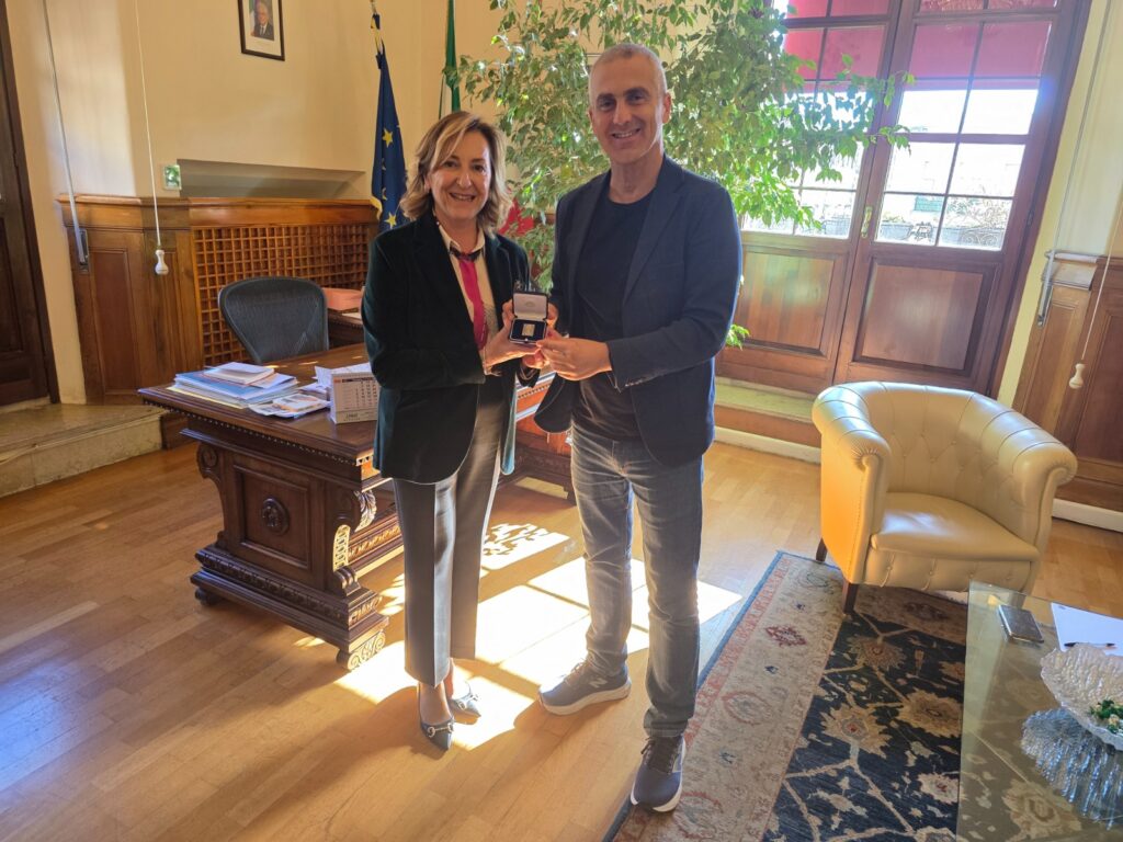 Il Sindaco riceve in Residenza Comunale il Questore Olimpia Abati che lascia Rimini per nuovo incarico a Roma