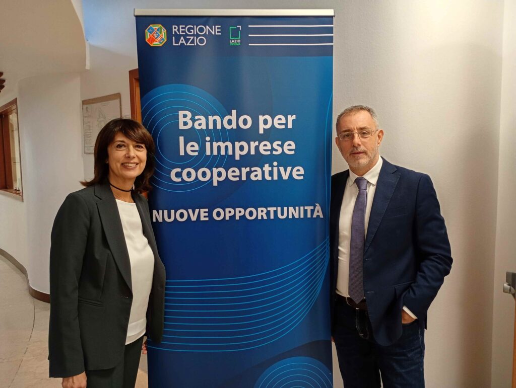 Economia – Imprese – Lazio – Olivieri (Agci Lazio): “Con Regione Lazio concertazione molto positiva, bene semplificazione e finanziamento aggiuntivo al Bando di sostegno alle imprese cooperative”