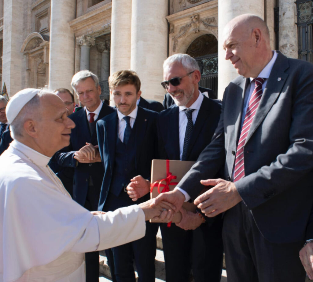 Presidente Paccher da Papa Leone