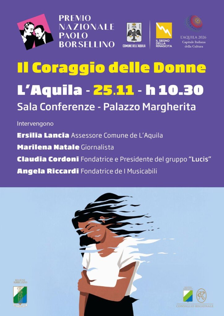 L’Aquila- 25 novembre, iniziative in programma domani