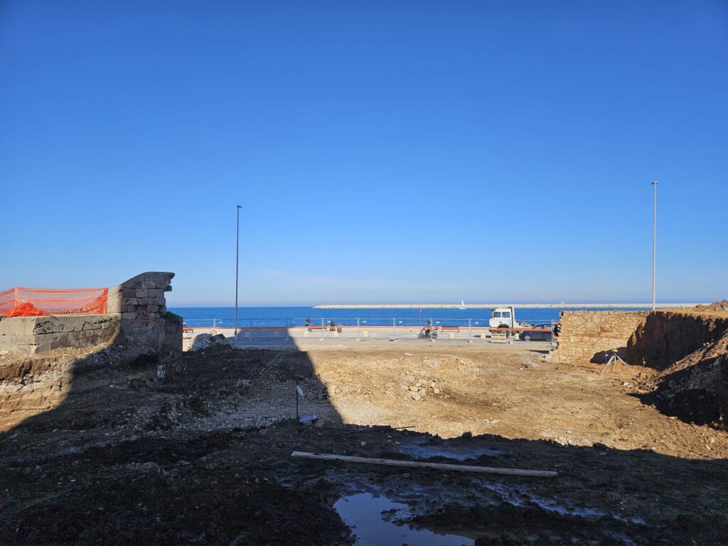 IL COMUNE COMUNICA – procedono i lavori per la riqualificazione del waterfront di San Cataldo