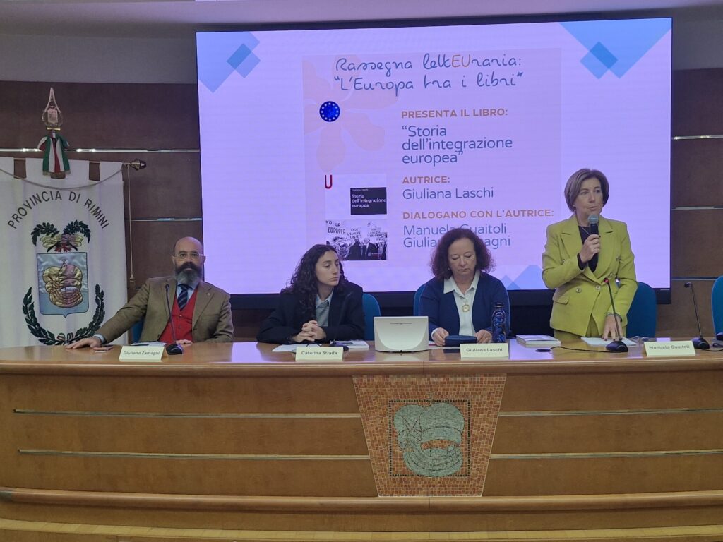 Provincia di Rimini/QUESTA MATTINA LA PRESENTAZIONE DEL SAGGIO STORIA DELL’INTEGRAZIONE EUROPEA