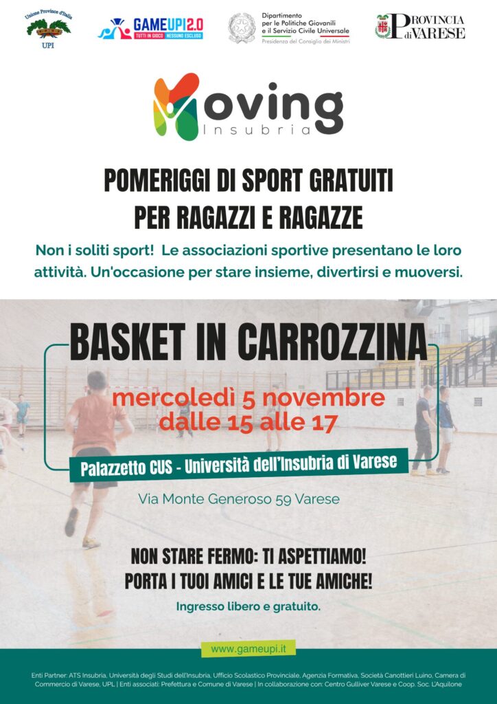 Comunicato evento 5 novembre Game Upi