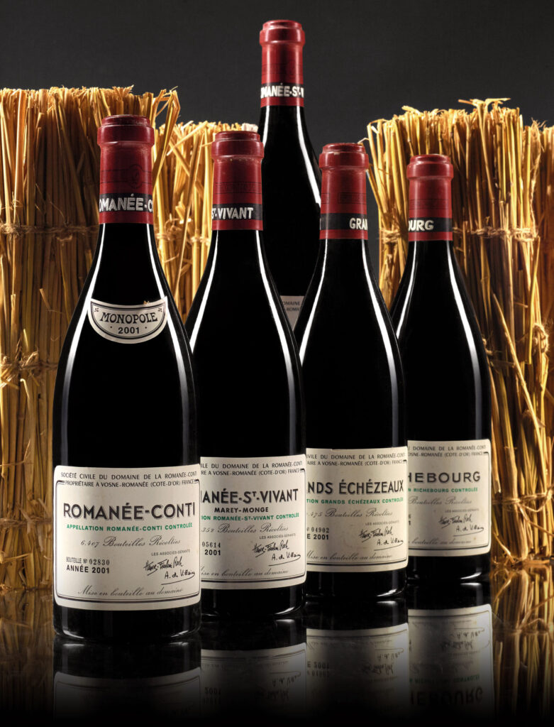 cs_PRESTIGIOSA SELEZIONE DEL DOMAINE DE LA ROMANÉE-CONTI E DUE MITICI WHISKY TOP LOT DA ASTE BOLAFFI