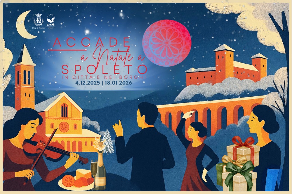 Accade a Natale a Spoleto. Conferenza stampa lunedì 1 dicembre ore 11.30