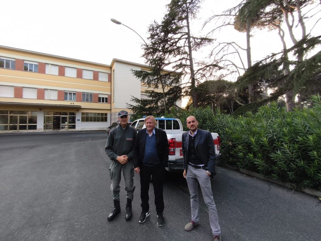 Sopralluogo del presidente Bani al Cisam