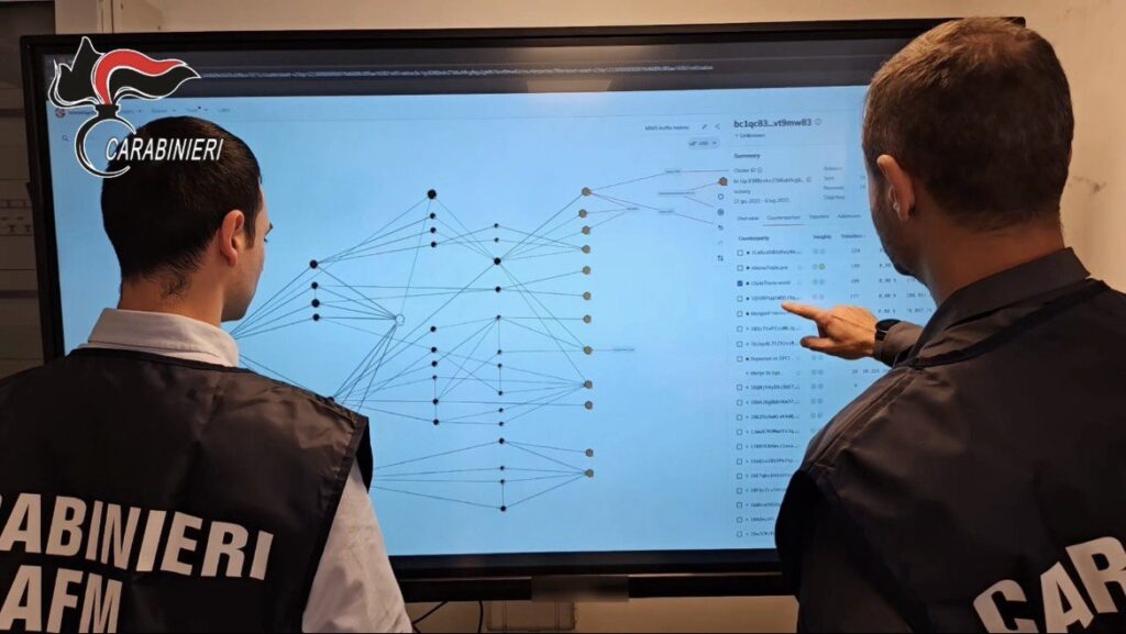 CARABINIERI: Droga venduta sui social, pagata in criptovalute e consegnata dal corriere. 3 arresti a Roma.