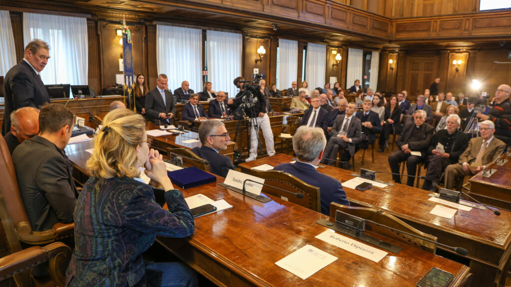 TS 21/11/2025 CELEBRATI NELLA SALA DEL CONSIGLIO COMUNALE I 125 ANNI DI ATTIVITÀ DELL’UNIVERSITÀ POPOLARE DI TRIESTE