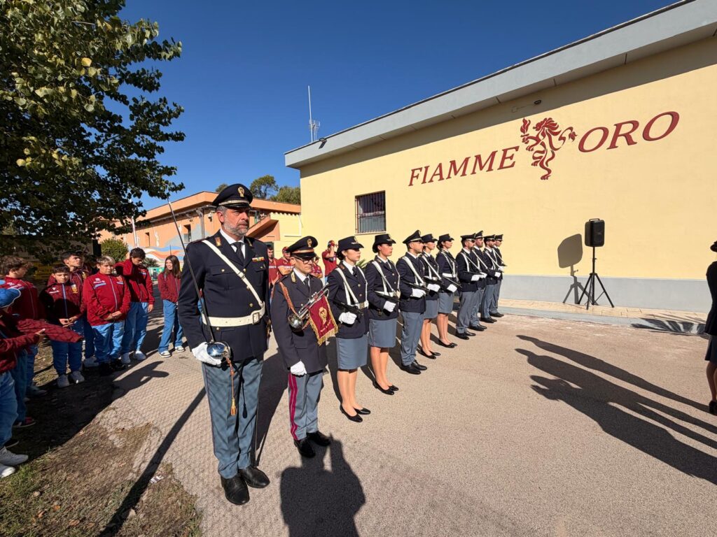 Polizia di Stato – inaugurazione palestra delle Fiamme Oro a Sabaudia