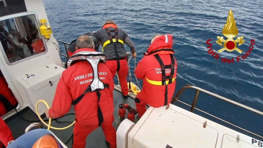 VVF ricerca subacqueo