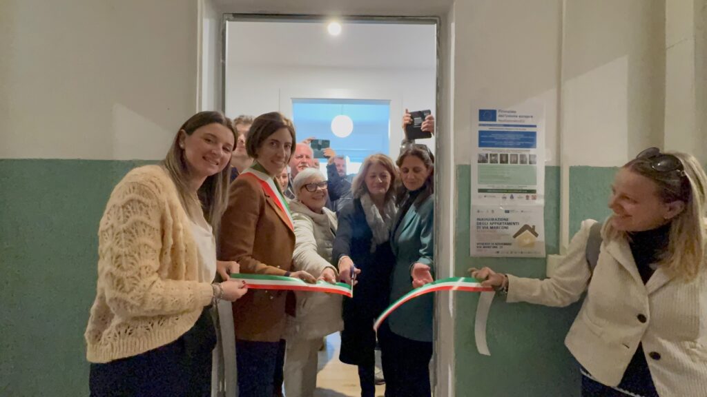 Via Marconi, 37: inaugurati gli appartamenti per l’abitare supportato e l’housing temporaneo | Comunicato stampa e foto