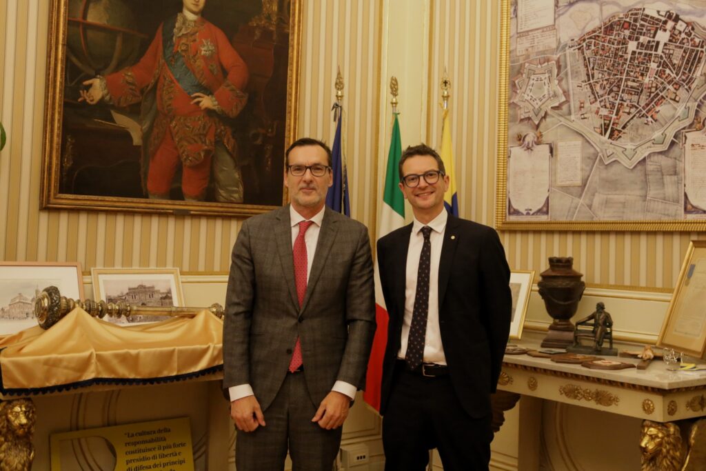 Foto notizia – Ambasciatore del Regno del Belgio in Italia in Municipio