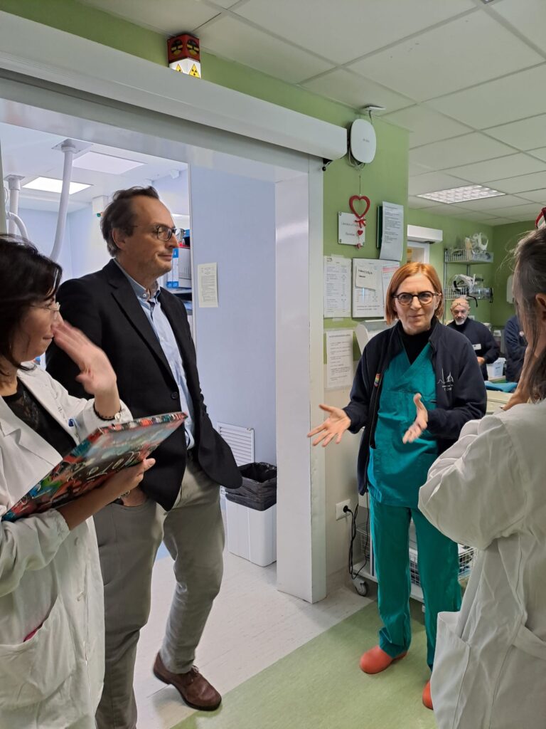 Santa Maria Annunziata, in corso il rinnovamento degli spazi fisici e delle tecnologie. Visita dei Direttori aziendali. I nuovi progetti