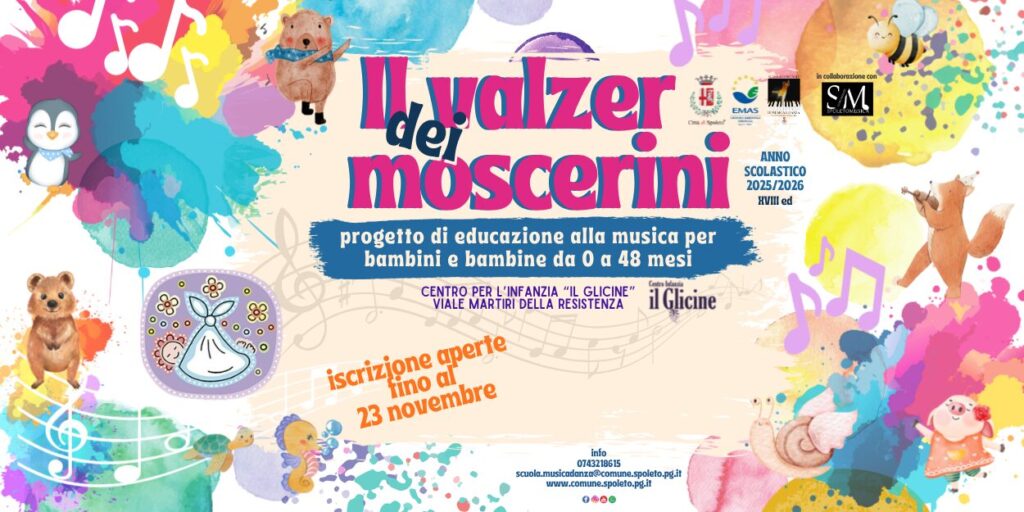 CS_Aperte le iscrizioni per “Il valzer dei moscerini”