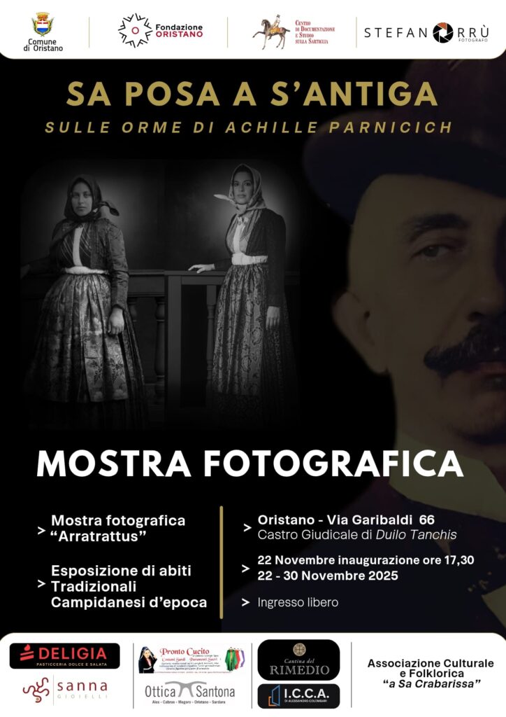 Comunicato stampa – Mostra fotografica SA POSA A S’ANTIGA di Stefano Orrù