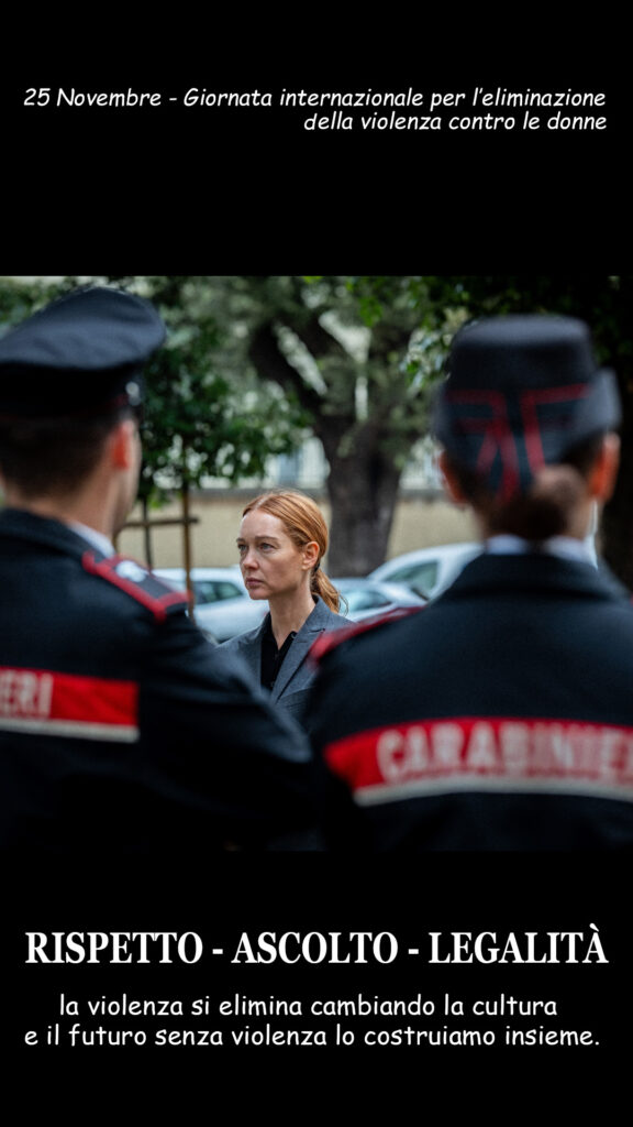 CARABINIERI: INIZIATIVE PER LA GIORNATA INTERNAZIONALE PER L’ELIMINAZIONE DELLA VIOLENZA CONTRO LE DONNE – 25 NOVEMBRE 2025.