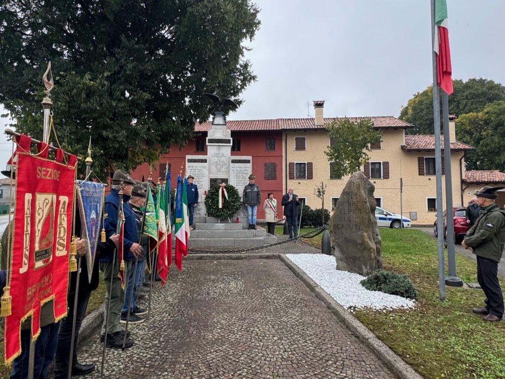 (ACON) CERIMONIE. BORDIN A BERTIOLO: DOVE C’ MONUMENTO C’ RICORDO CHE ONORA
