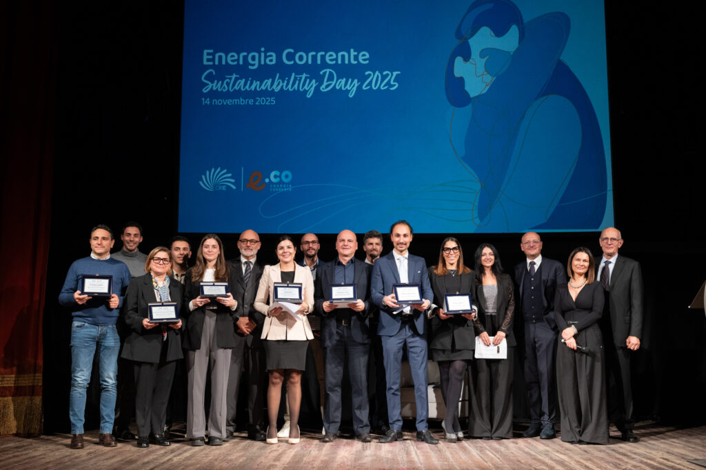 Premio “Energia Gentile 2025”: a Cesena premiate le aziende più virtuose nella sostenibilità ambientale e sociale premiate da E.CO Energia Corrente e CRE Consorzio per le Risorse Energetiche