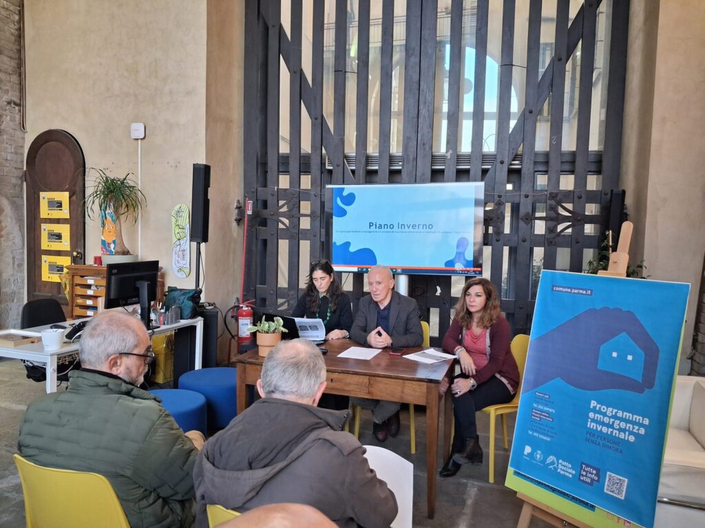 Comunicato stampa – Emergenza Freddo 2025/2026: Parma attiva il Piano di accoglienza e sostegno per le fasce di cittadinanza più fragili