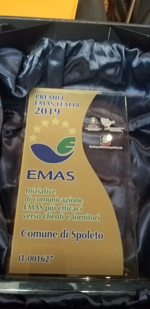 Il Comune di Spoleto al Premio Emas Italia 2025
