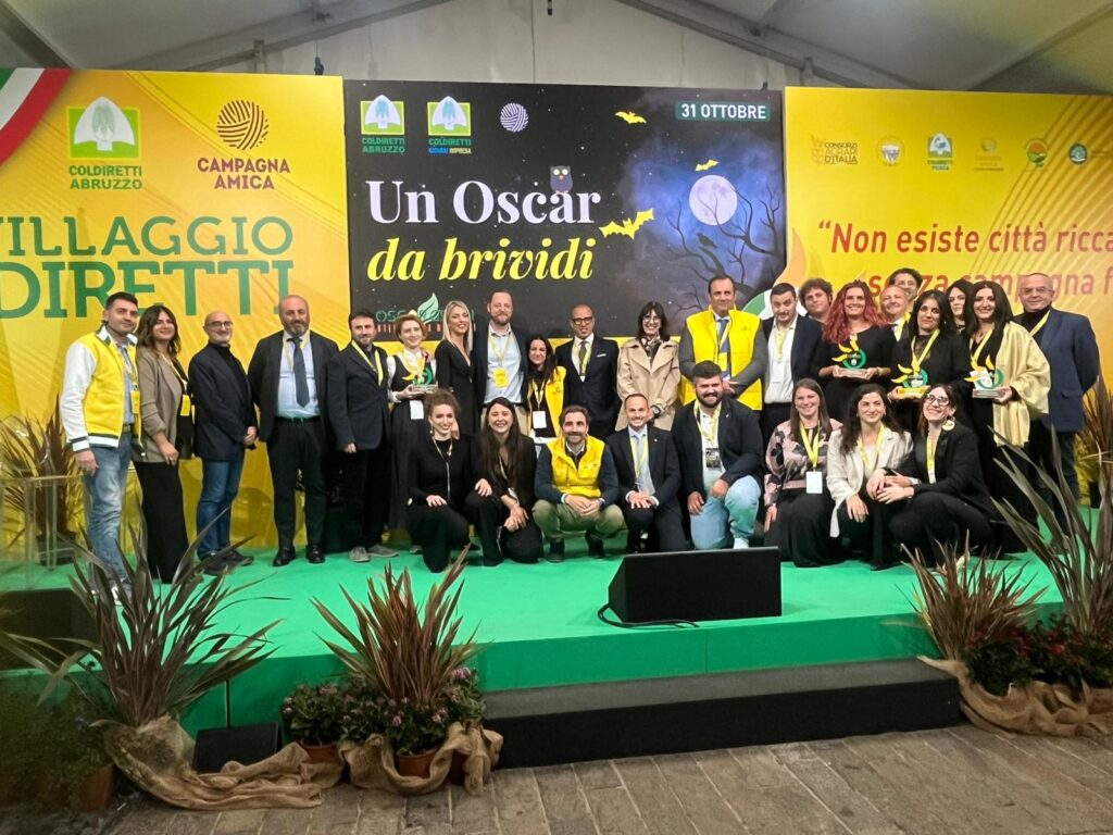 OSCAR GREEN ABRUZZO,  VINCONO IL CORAGGIO E LA CREATIVITà