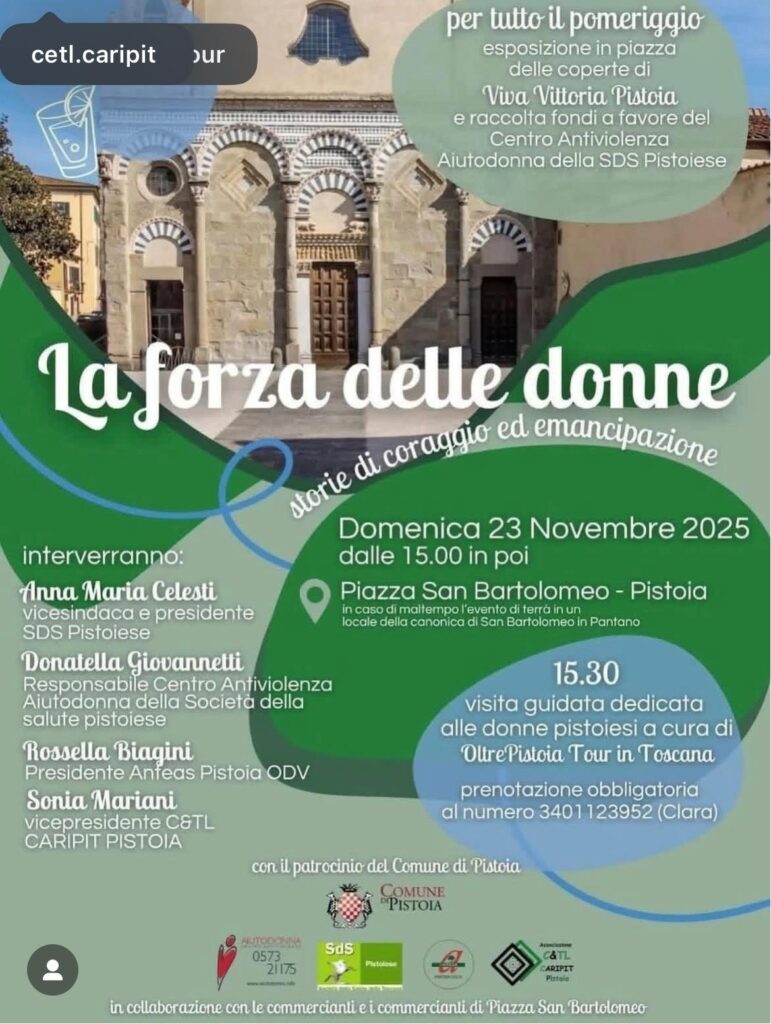 Giornata per l’eliminazione della violenza contro le donne: domenica 23 novembre iniziativa in piazza San Bartolomeo