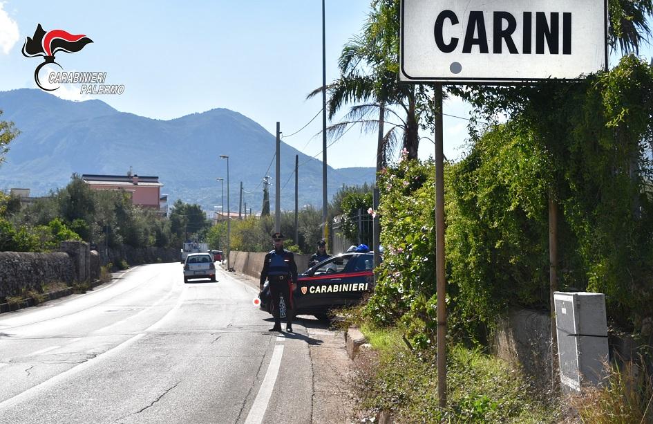 PROSEGUONO I CONTROLLI ANCHE IN PROVINCIA DI PALERMO 3 ARRESTI DEI CARABINIERI NEL CARINESE