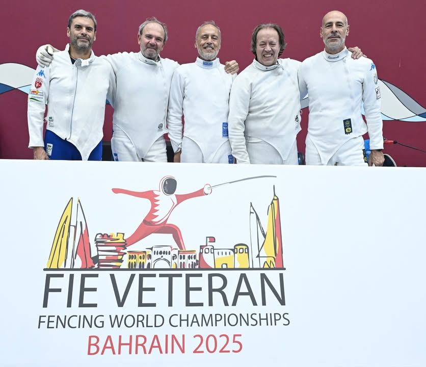 Campionato del Mondo Master 2025 – Quattro medaglie per le squadre a Manama: tre argenti e un bronzo nella terza giornata