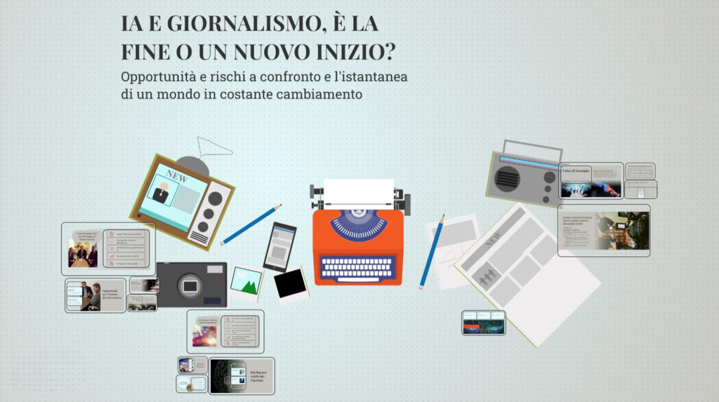 IA e giornalismo, è la fine o un nuovo inizio?