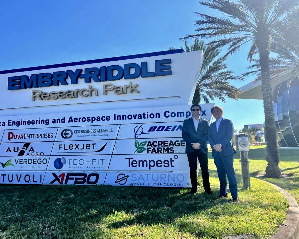 CS: INNOVAZIONE AEROSPAZIO – RAFFORZARE LE CONNESSIONI TRA ITALIA E STATI UNITI: VISITA STRATEGICA ALL’EMBRY-RIDDLE AERONAUTICAL UNIVERSITY