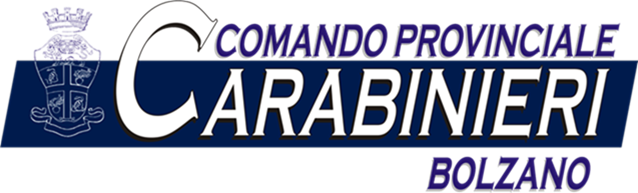 Comunicato stampa Compagnia Carabinieri di Bressanone.