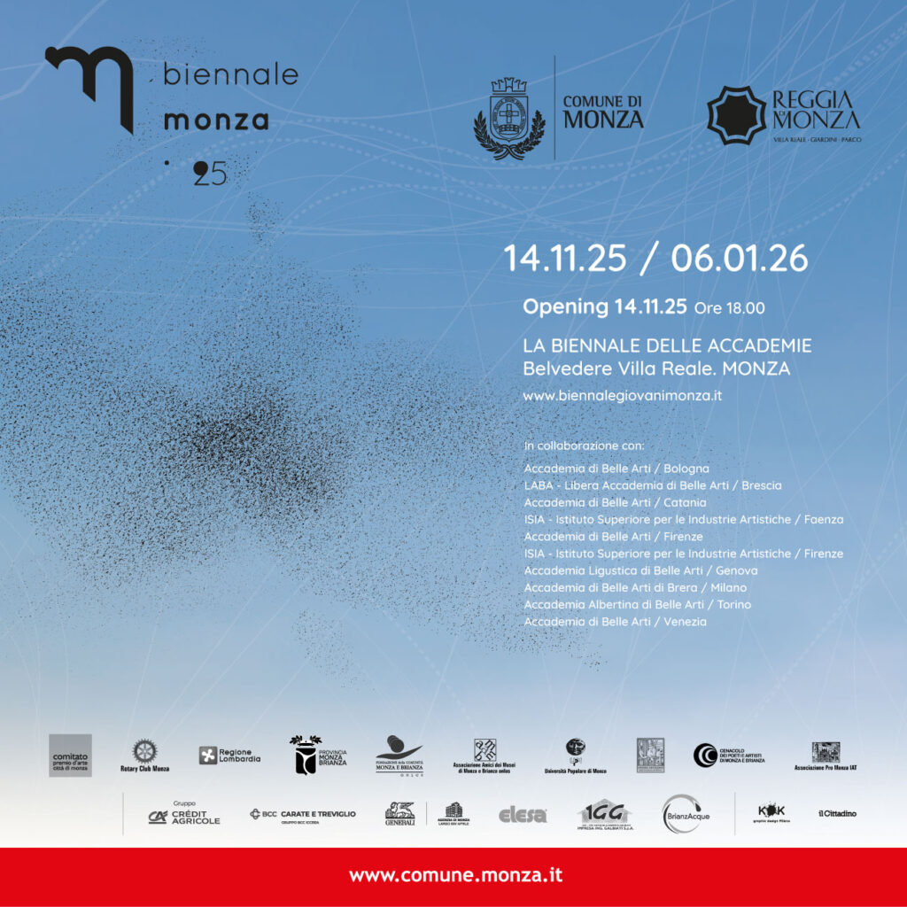 BIENNALE MONZA 2025 – COMUNICATO STAMPA